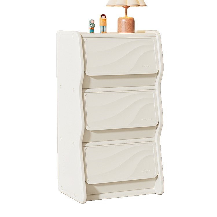 Baby Nursery Dresser - Babyviva Kids Dresser, 4-Drawer Storage Cabinet,