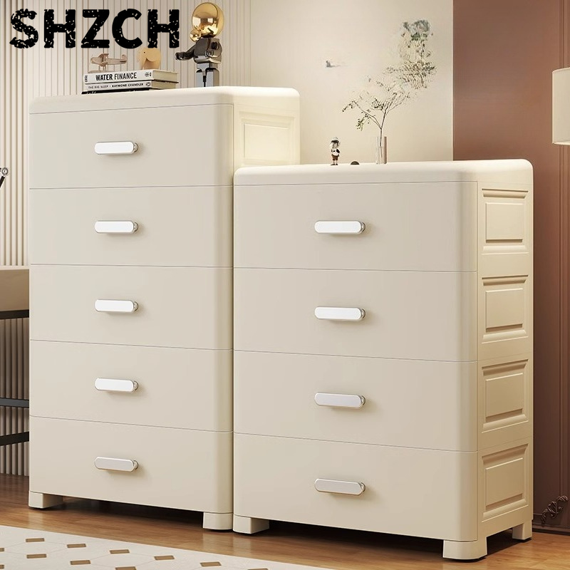 Baby Nursery Dresser - 5-Drawer Storage Box BPA-Free Plastic Organizer