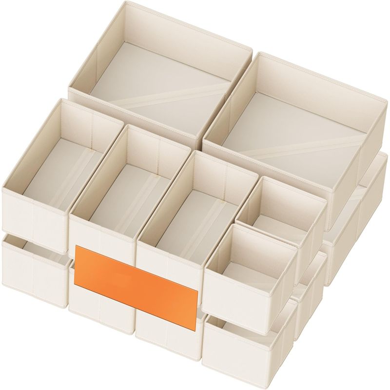 Baby Nursery Dresser - AS60-14-Pack Drawer Organizers For Baby Clothes,