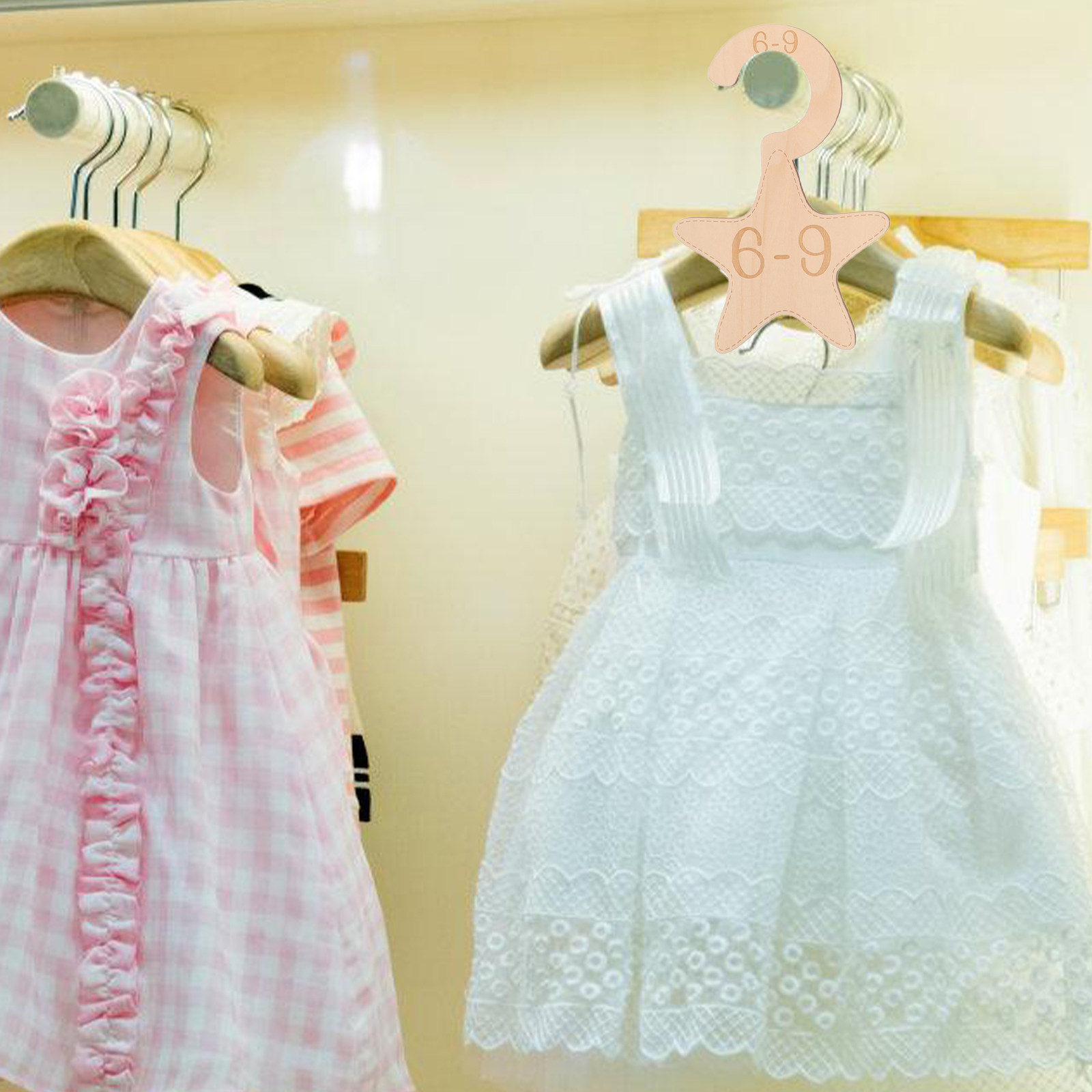 7Pcs Baby Clothes Closet Divid - Baby Nursery Organizer 评论和价格