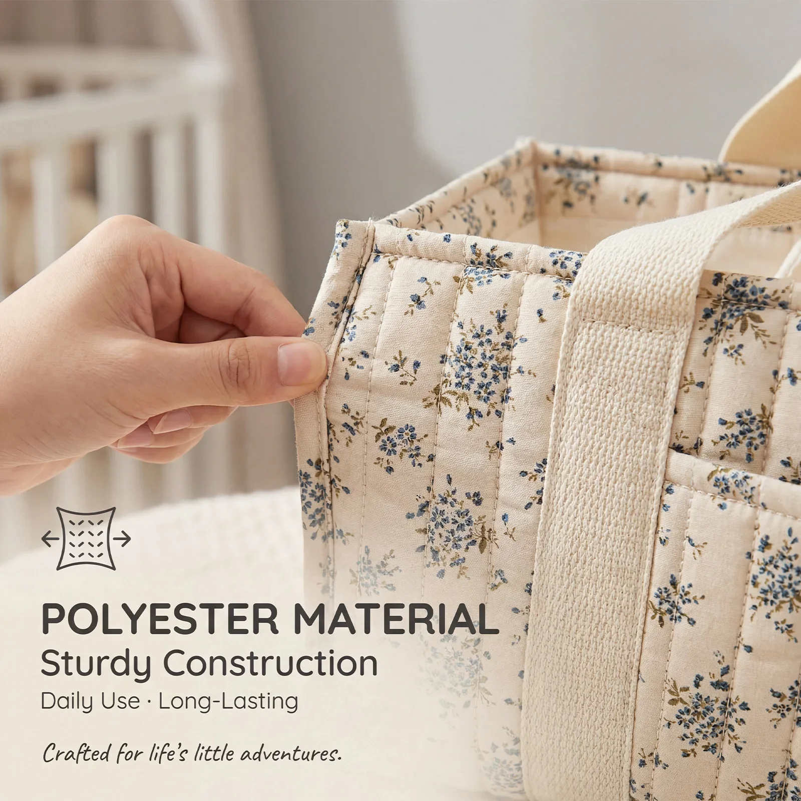 Foldable Diaper Caddy Organize - Baby Nursery Organizer 评论和价格