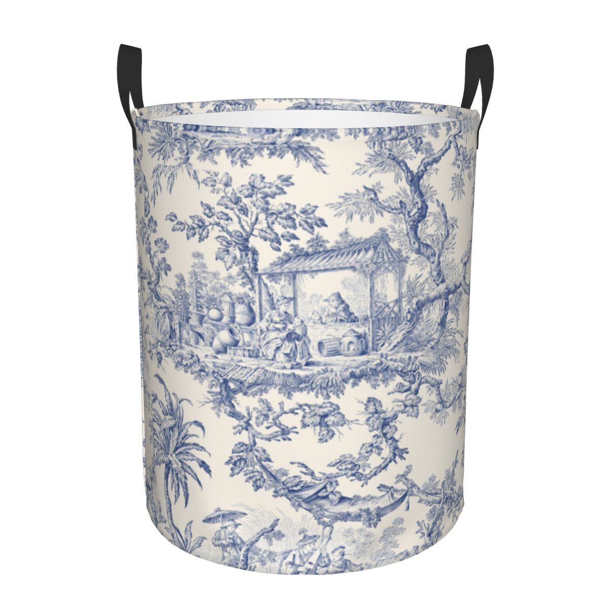 Custom Toile De Jouy Patterns  - Laundry Hamper Nursery 评论和价格