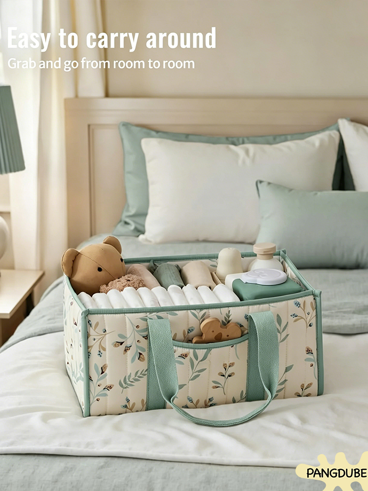 PANGDUBE Diaper Stacker Organi - Baby Nursery Organizer 评论和价格