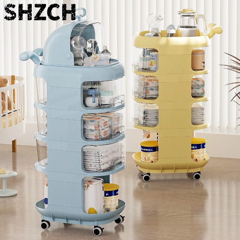 3-Tier Baby Organizer Cart wit - Baby Nursery Organizer 评论和价格