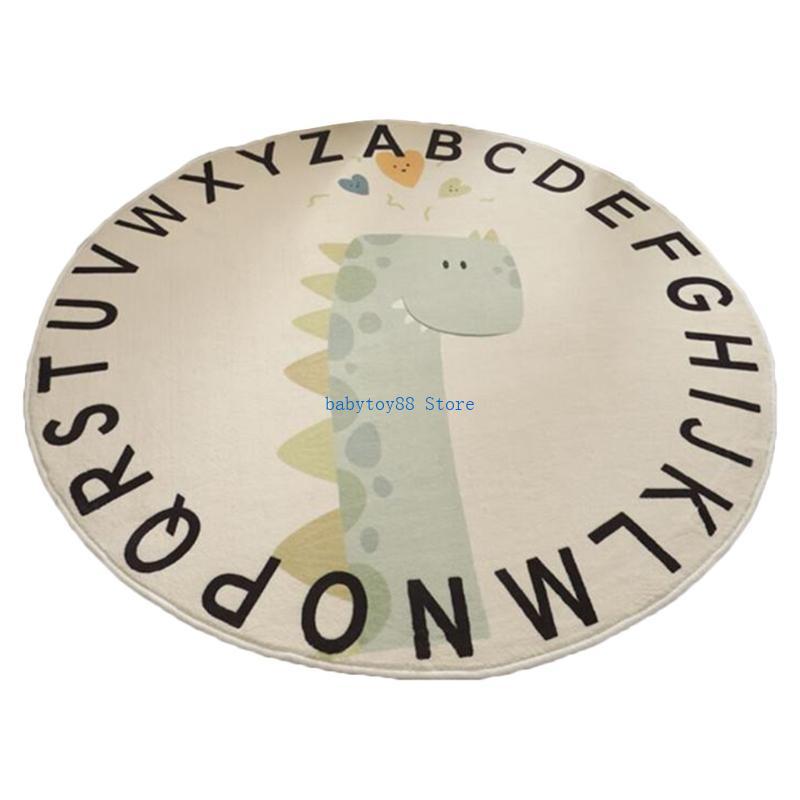 Y4UD Cartoon Animal Print Baby - Baby Nursery Rug 评论和价格