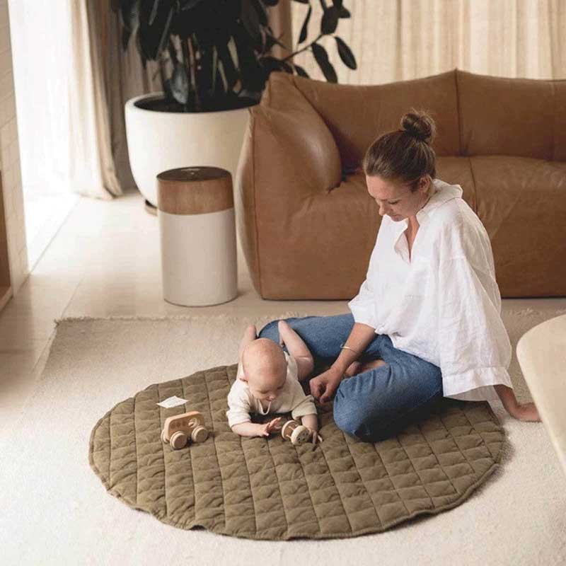 115cm Play Mat Lattice Baby Ma - Baby Nursery Rug 评论和价格