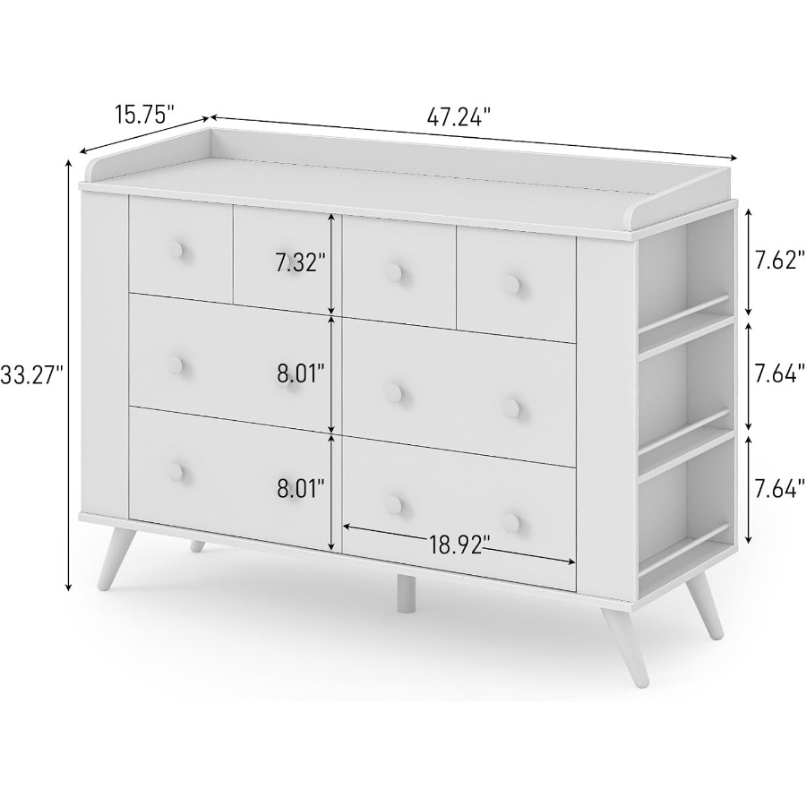 Baby Dresser, Dresser Cabinet  - Baby Nursery Dresser 评论和价格