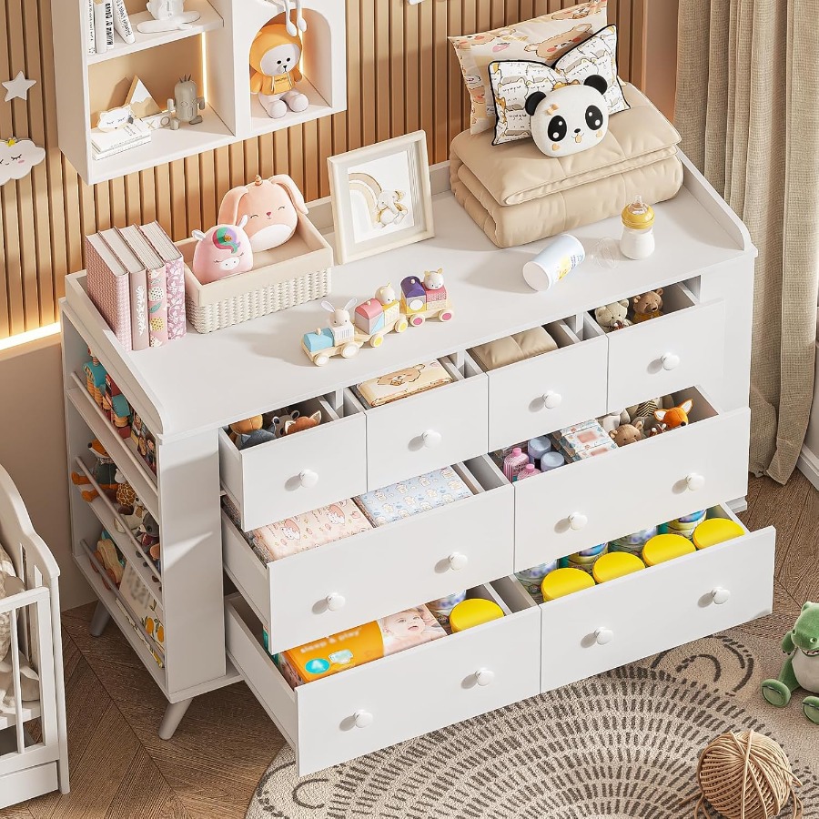 Baby Dresser, Dresser Cabinet  - Baby Nursery Dresser 评论和价格