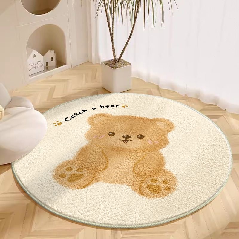 VIKAMA 1PC Round Carpet Living - Baby Nursery Rug 评论和价格