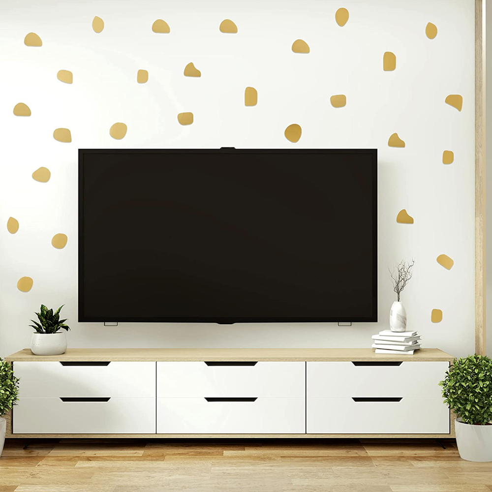 96Pcs/set Cute  Irregular Dots - Baby Nursery Vinyl Wall Stickers 评论和价格