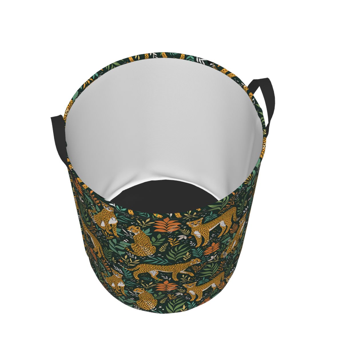Jungle Cheetahs Pattern Laundr - Laundry Hamper Nursery 评论和价格